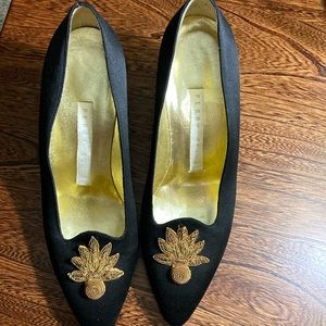 Vintage Perry Ellis blue pumps